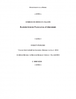 RAPPORT et CONCLUSIONS Enquête Publique PLU Moras-en-Valloire 11 novembre 2018
