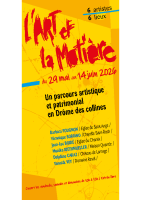 Dépliant L’Art et La Matière 2026