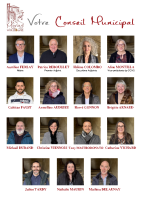 Trombinoscope Conseil Municipal 2026